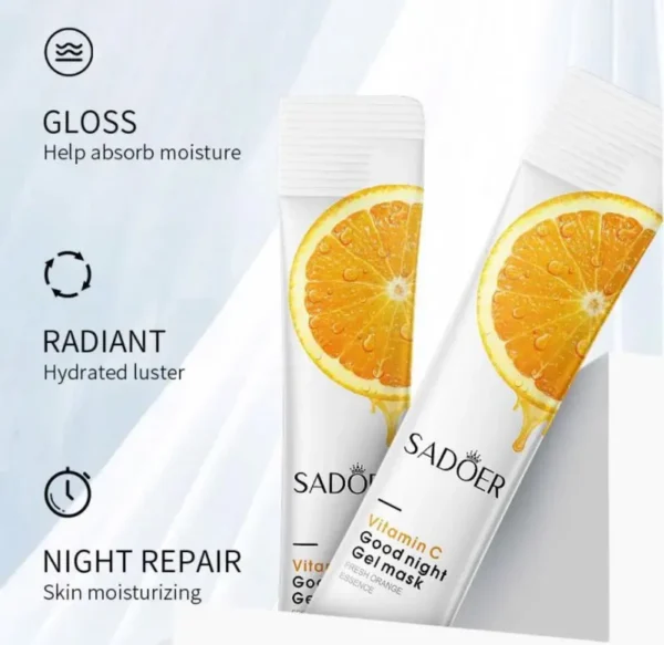 Vitamin c good night gel mask