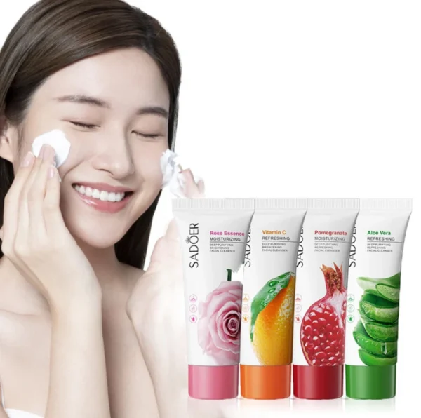 Deep purifying refreshing facial cleanser