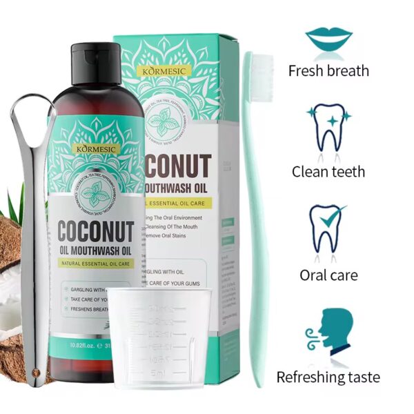 Coconut mouth wash